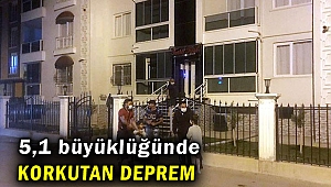 5,1 büyüklüğünde deprem