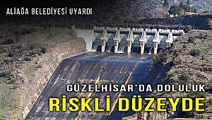 Aliağa Belediyesinden 'baraj' uyarısı
