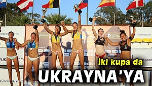 Avrupa U-18 Plaj Voleybolunda kadın ve erkeklerde zafer Ukrayna'nın