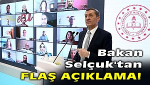 Bakan Selçuk'tan flaş açıklama! 
