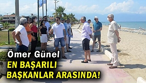 Başkan Günel, en başarılı başkanlar arasında!