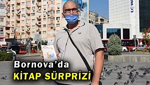 Bornova Belediyesi'nden vatandaşlara kitap sürprizi