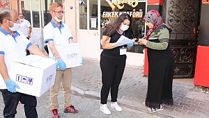 Buca Belediyesi BM işbirliğiyle mültecilere yardım eli 