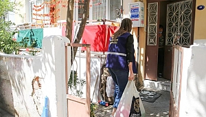 Buca Belediyesi’nden Covid -19’a karşı temizlik paketleri 