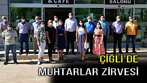 Başkan Gümrükçü, muhtarlarla buluştu