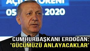 Cumhurbaşkanı Erdoğan: 'Gücümüzü anlayacaklar'