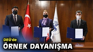 DEÜ'de örnek dayanışma
