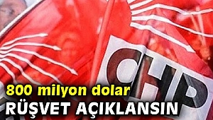 Erdan Kılıç: 800 milyon dolar rüşveti açıklayın şaibeyi ortadan kaldırın