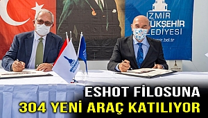 ESHOT filosuna 304 yeni araç!