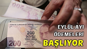 Eylül ayı yaşlı ve engelli aylıkları ödenmeye başladı