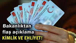 İçişleri Bakanlığı'ndan sürücü belgesi ve kimlik açıklaması