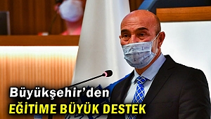 İzmir'de eğitime büyük destek