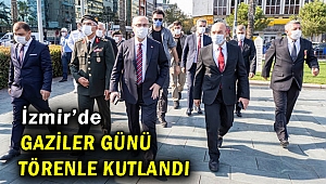 İzmir’de Gaziler Günü törenle kutlandı