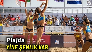 İzmir'de plajda yine şenlik var