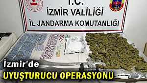 İzmir'de uyuşturucu operasyonu