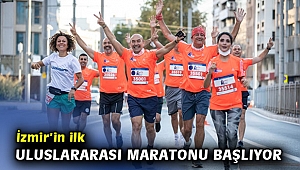 İzmir’in ilk uluslararası maratonu başlıyor