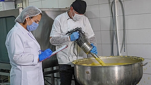 Kent Merkez Mutfak’ta Üretim Çalışmaları Devam Ediyor