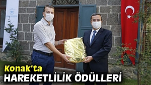 Konak’ın hareketlilik ödülleri verildi