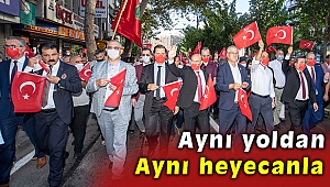 Kurtuluşun 98. yıldönümünde zafer yürüyüşü