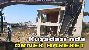 Kuşadası'nda, 1500 yıllık ağacın yanına yapılan villa yıkıldı!