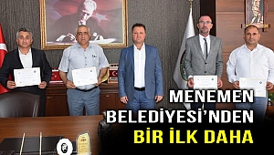 Menemen Belediyesi Pandemi Sorumlusu Eğitim Sertifikası’nı aldı! 