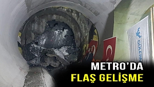 Metro tüneli Narlıdere'ye ulaştı! 