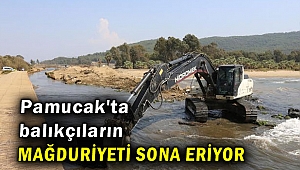 Pamucak'ta balıkçıların mağduriyeti sona eriyor