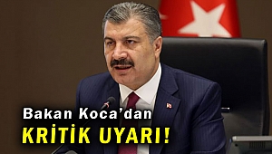 Sağlık Bakanı Koca: Salgında tekrar bir artış yaşanıyor!