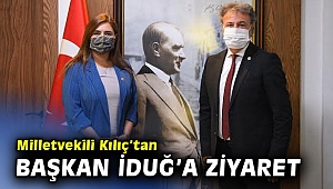 Sevda Erdan Kılıç’tan Başkan İduğ’a ziyaret