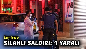Silahlı saldırıda 1 yaralı