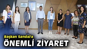 Toplumsal Cinsiyet Eşitliği Komisyonu'ndan Başkan Sandal'a ziyaret