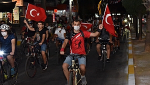 Torbalı'da pedallar kurtuluş için çevrildi