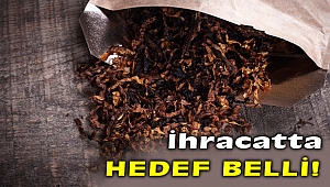Tütün ihracatında hedef belli oldu!