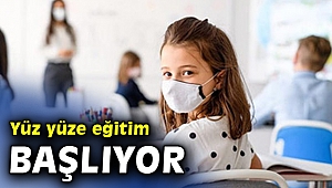 Yüz yüze eğitim anasınıfı ve ilkokul 1'inci sınıflarda yarın başlıyor