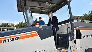 Asfalt freze Karabağlar yollarında