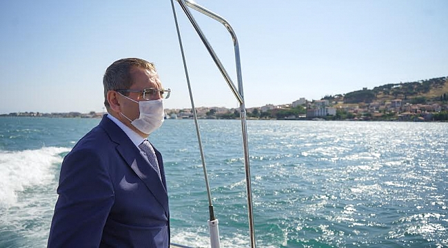 Başkan Ergin, 'Körfezde deniz itfaiyesi acil kurulmalı'