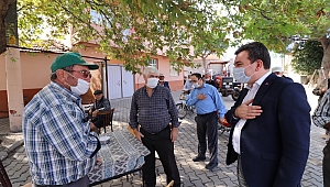 Başkan Koştu’dan yağmur ve rüzgârdan etkilenen mahalleleri inceledi