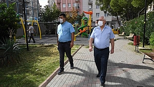 Başkan Selvitopu park çalışmalarını denetledi