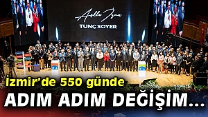 Başkan Tunç Soyer, 'Başka bir hayat' yolunda 550 günü anlattı