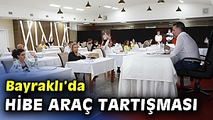 Bayraklı'da 'hibe araç' tartışması... Komisyon üyelerinden meclise protesto...
