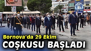 Bornova’da 29 Ekim coşkusu başladı
