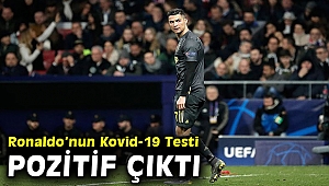 Cristiano Ronaldo'nun Kovid-19 testi pozitif çıktı