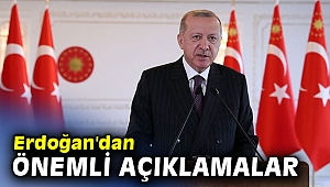 Cumhurbaşkanı Erdoğan'dan önemli açıklamalar