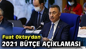 Fuat Oktay'dan 2021 bütçe açıklaması