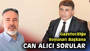 Gazeteciliğe soyunan Başkana tepkiler sürüyor