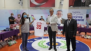 Gaziemir Belediyesi’nden amatör spor kulüplerine malzeme desteği