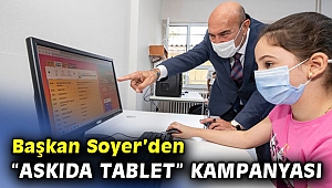 İzmir'de “askıda tablet” kampanyası