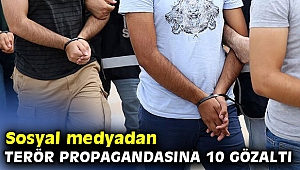 İzmir'de sosyal medyadan terör propagandasına 10 gözaltı