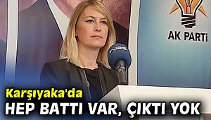 Karşıyaka'da hep battı var, çıktı yok