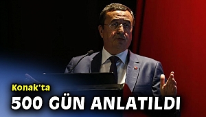 Konak’ta 500 gün anlatıldı